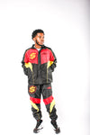 Black/red RLS tracksuit