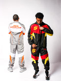 Grey/orange RLS tracksuit