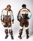 Brown/blue RLS tracksuit